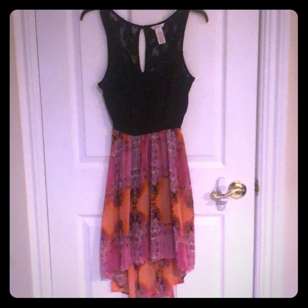 High low spring dress